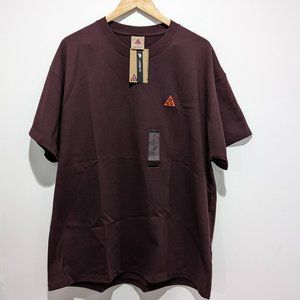 NIKE ACG LOGO T-SHIRT XL Burgundy  NWT